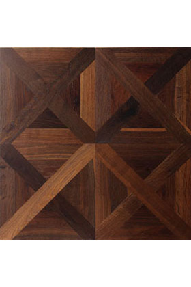 0524B-皇家之星炭化刷油橡木（不带星）-14X390X390mm