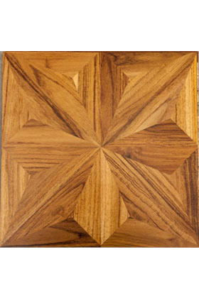 0570-星光璀璨柚木（涂漆）-14X390X390mm